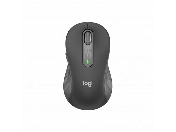 Logitech miška M650 Signature velikost M brezžična Bluetooth grafitna 910-006253