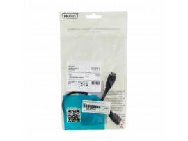 Digitus kabel USB 3.0 A-B mikro 0,25m črn
