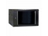 DATECH zidni kabinet 6U 368 600x450 črn + polica DP.6406.9001