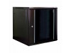 DATECH zidni kabinet 18U 901 600x450 črn + polica DP.6418.9001