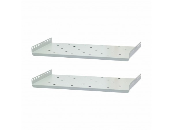 DATECH polica za zidni kabinet 450mm 2kos siva FS.0045.9000
