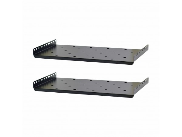 DATECH polica za zidni kabinet 450mm 2kos črna FS.0045.9001