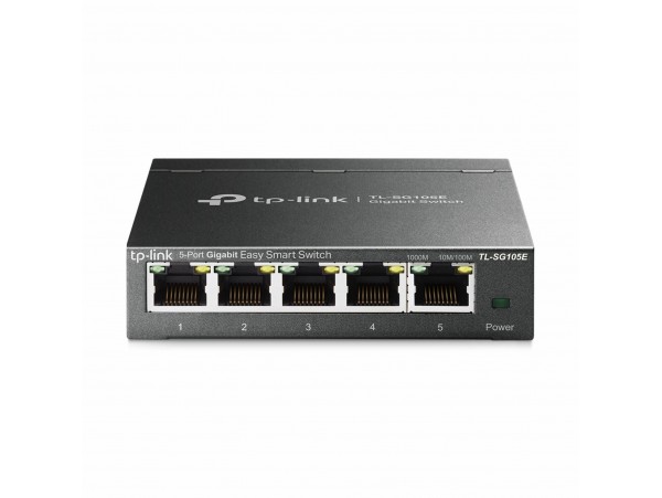 TP-Link stikalo Giga  5-port Easy Smart SG105E kovinsko ohišje
