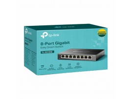 TP-Link stikalo Giga  8-port Easy Smart SG108E kovinsko ohišje