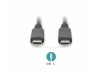 Digitus kabel USB 4.0 C-C 8K 60Hz 240W 1m črn AK-300343-008-S