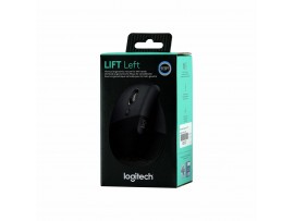 Logitech miška vertikalna Lift LEFT brezžična grafitna 910-006474