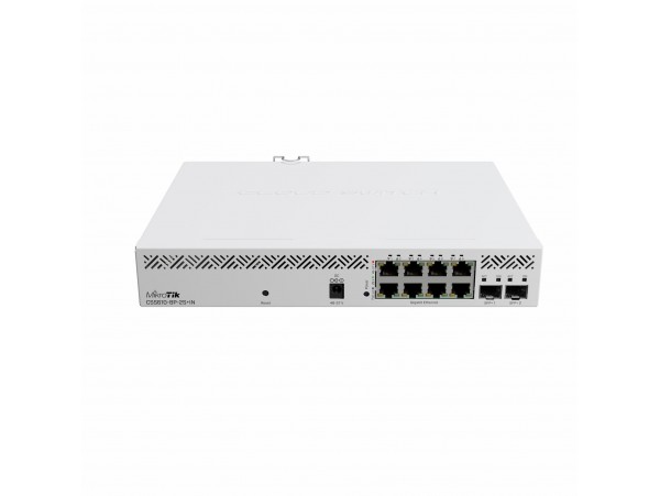 Mikrotik stikalo Giga  8-port 8x PoE 2xSFP+ CSS610-8P-2S+IN