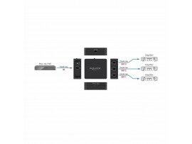 Delock optično stikalo 3:1 SPDIF Toslink avdio napajanje preko USB 63397
