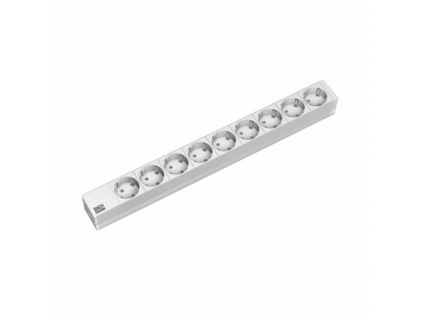 Bachmann razdelilec rack 9x250V ALU 2m siv 333.401