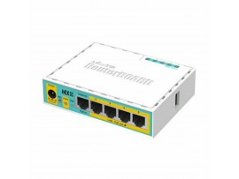 Mikrotik usmerjevalnik   5-port 100 hEX PoE lite RB750UPr2
