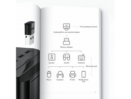 Baseus bluetooth adapter USB mini 20m BT 5.0 BA04 ZJBA000001