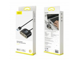 Baseus hub USB 3.0 4xTipA 1m črn CAHUB-AY01
