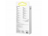 Baseus kabel USB TipC/TipA 2v3 Lightning /TipC/Mikro 100W 1.2m črn CASS030101