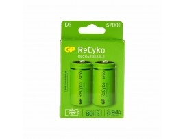 GP polnilna baterija tip-D 1,2V-5700 mAh 2 kom 570DHCB Ni-Mh ReCyko