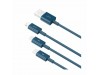 Baseus kabel USB 3v1 Lightning/TipC/ Mikro 1.5m moder CAMLTYS-03