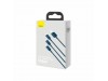 Baseus kabel USB 3v1 Lightning/TipC/ Mikro 1.5m moder CAMLTYS-03
