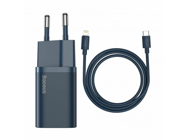 Baseus polnilec s kablom 20W TipC/ Lightning moder QC Super Si TZCCSUP-B03