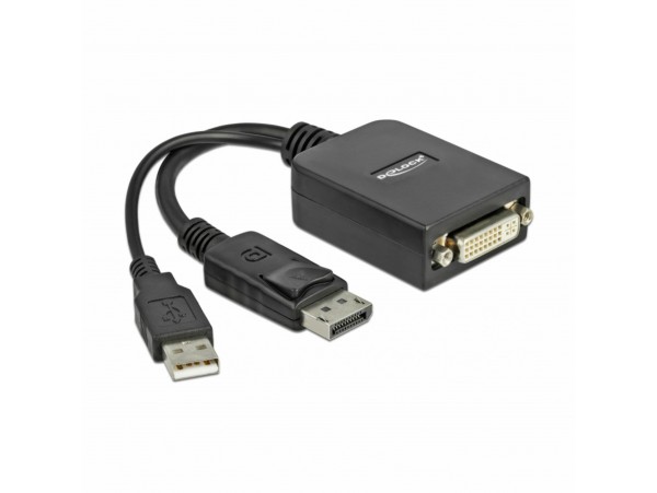 Delock adapter aktivni DisplayPort-DVI 61855