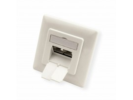 Secomp podometna vtičnica 2x RJ45 CAT.6A FTP 25.99.8490-20