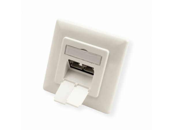 Secomp podometna vtičnica 2x RJ45 CAT.6A FTP 25.99.8490-20