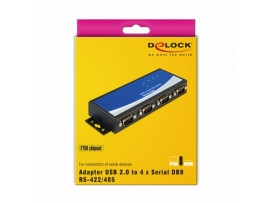 Delock pretvornik USB-4xSerial RS-422/ 485 87587