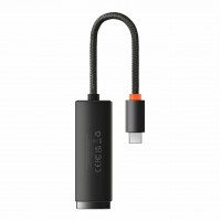 Baseus pretvornik USB 3.1 TipC-Mrežni UTP črn WKQX000201