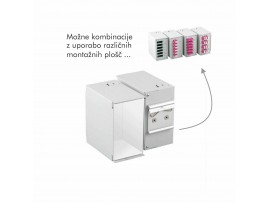 EFB optični panel DIN Rail-prazen 53705.1V3