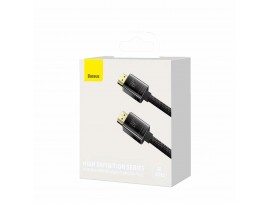 Baseus kabel HDMI 1m HD serija 8K 60Hz črn WKGQ000001