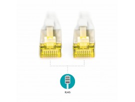Digitus patch SFTP CAT.6A  0,25m siv