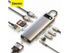 Baseus priklopna postaja USB 3.0 TipC 11v1 siva CAHUB-CT0G