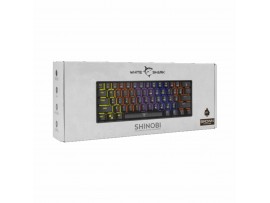 WHITE SHARK tipkovnica USB črna/rjava mehanska stikala SLO GK-004132 SHINOBI-2