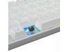 WHITE SHARK tipkovnica USB bela/rjava mehanska stikala SLO GK-2022 SHINOBI-W