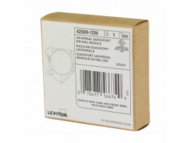 Leviton DIN adapter za osnovne elemente UTP/FTP QuickPort  42089-1DN