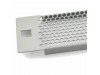 Triton slepi panel perforiran 1U rack siv