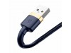 Baseus kabel USB/Lightning  1m 2.4A Cafule moder CALKLF-BV3