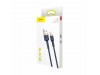 Baseus kabel USB/Lightning  1m 2.4A Cafule moder CALKLF-BV3