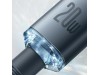 Baseus kabel TipC/Lightning 2m 20W C Crystal shine črn CAJY000301