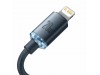 Baseus kabel TipC/Lightning 2m 20W C Crystal shine črn CAJY000301