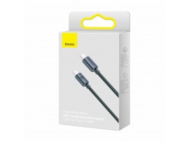 Baseus kabel USB C-C 1.2m 100W PD Crystal shine črn CAJY000601