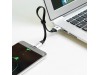 Baseus kabel USB A-C 0,23m 2A Nimble flat črn CATMBJ-01