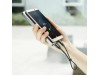 Baseus kabel USB A-C 0,23m 2A Nimble flat črn CATMBJ-01