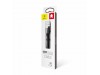 Baseus kabel USB A-C 0,23m 2A Nimble flat črn CATMBJ-01