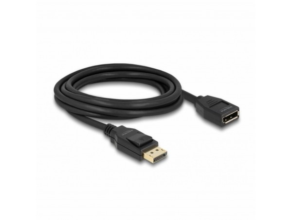 Delock podaljšek DisplayPort 3m 4K 60Hz črn 80003