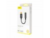 Baseus adapter AVDIO USB TipC-Jack 3,5Ž stereo 9cm črn CATL54-0G