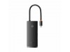 Baseus priklopna postaja USB 3.1 TipC 5v1 4K črn WKQX040001