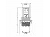 Bachmann ELEVATOR potopni stebriček 1x240V, 2x USB 928.020