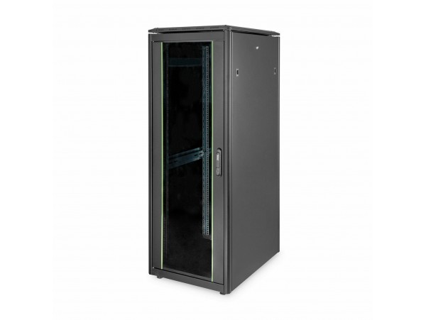 Digitus kabinet 32U 1609 600x800 črn sestavljen DN-19 32U-6/8-B-1