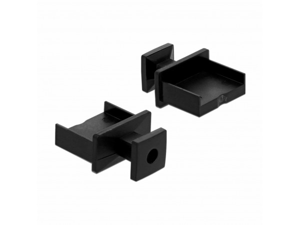 Delock protiprašna zaščita za USB TipA črna pak/10 64009