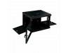 DATECH zidni kabinet 6U 368 600x450 črn + polica DP.6406.9001