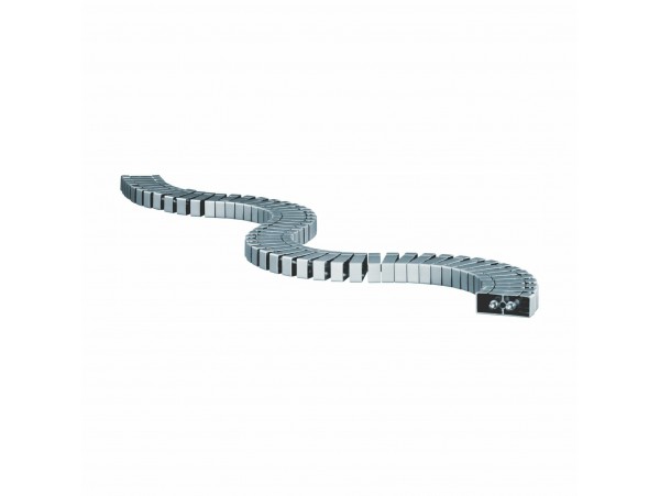 Bachmann organizator kablov Flex II srebrn 930.021